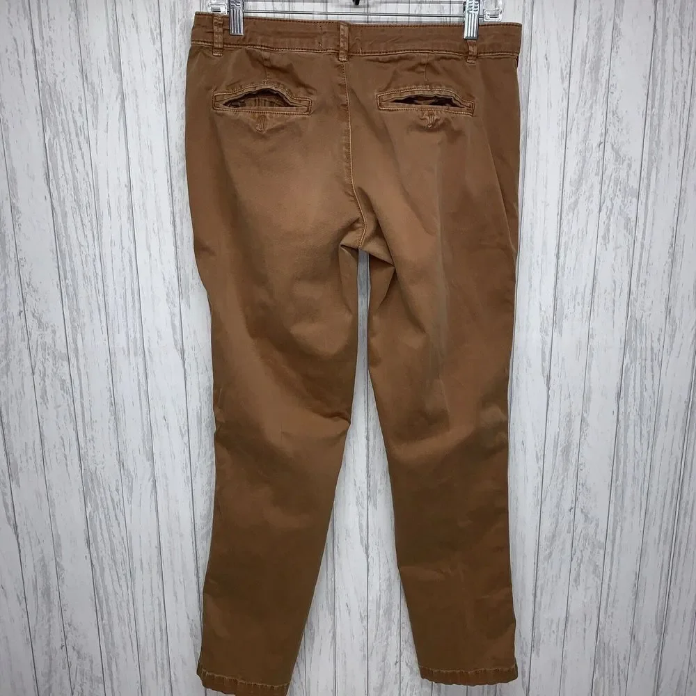 Womens Size 27 Chino Anthropologie Pants EUC